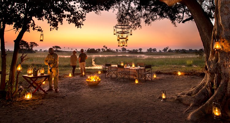 safari dining And Beyond Botswana Explorer mobile safaris camp site