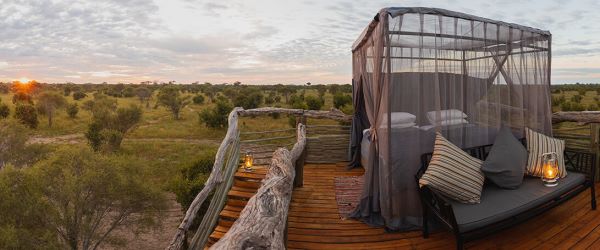 Botswana Cycling - Day 6 Skybed